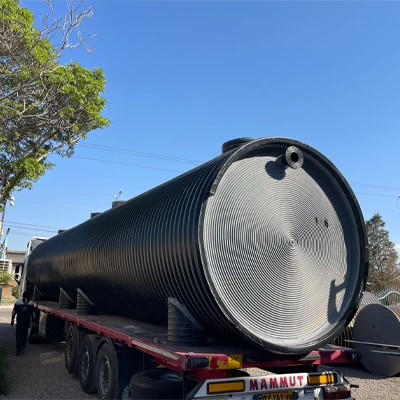 سپتیک تانک دفنی افقی دوجداره اسپیرال کاروگیت